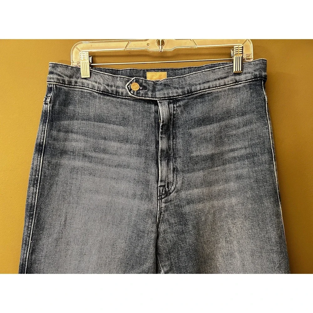 Mother Jeans Women 32 High Rise The Tab Roller Skimp Out Of Town Wide Leg 34x30 - Picture 6 of 16